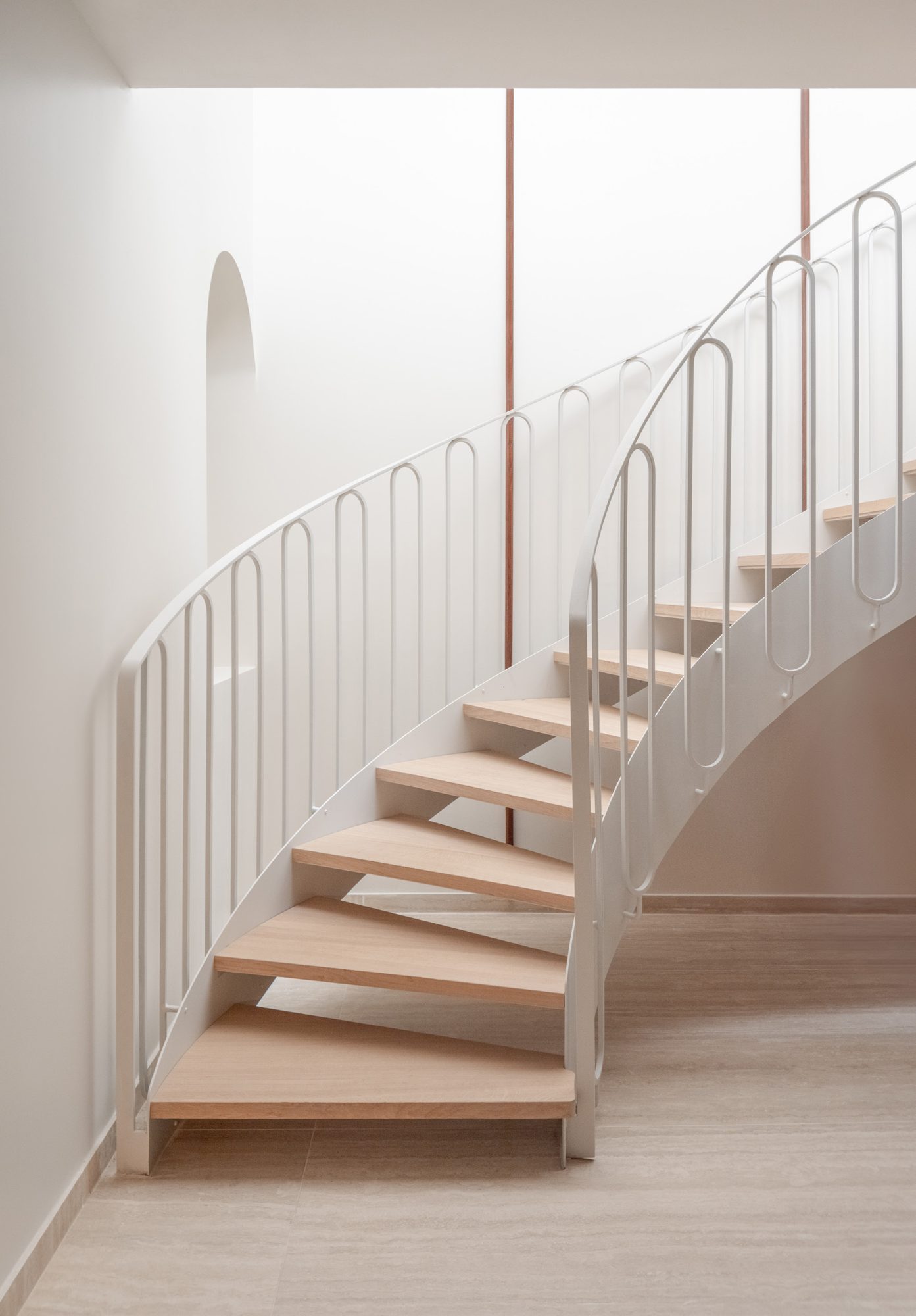 L'escalier hélicoïdal